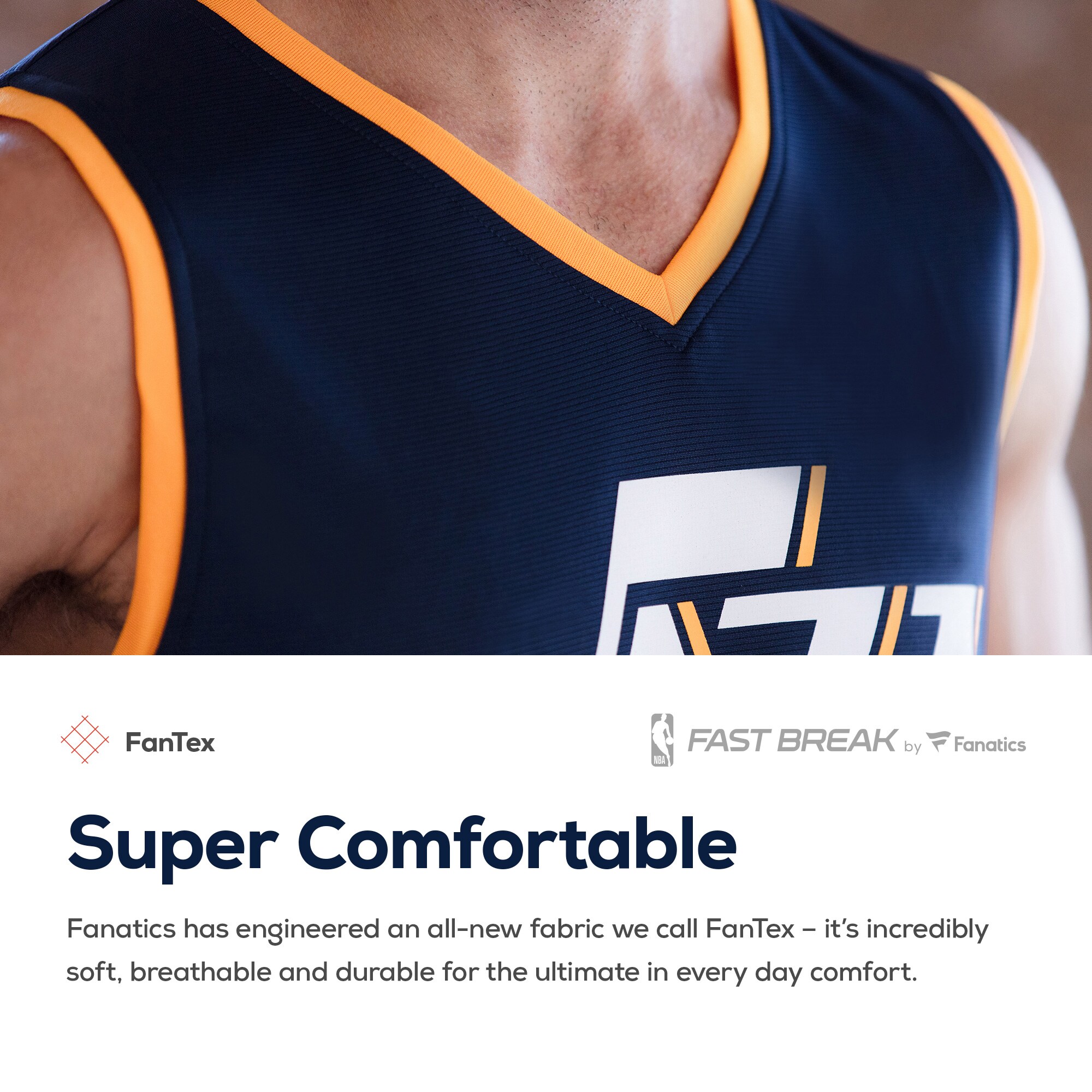 Donovan Mitchell Utah Jazz Fanatics Branded Fast Break Replica Jersey Gold - Statement Edition - vstockx