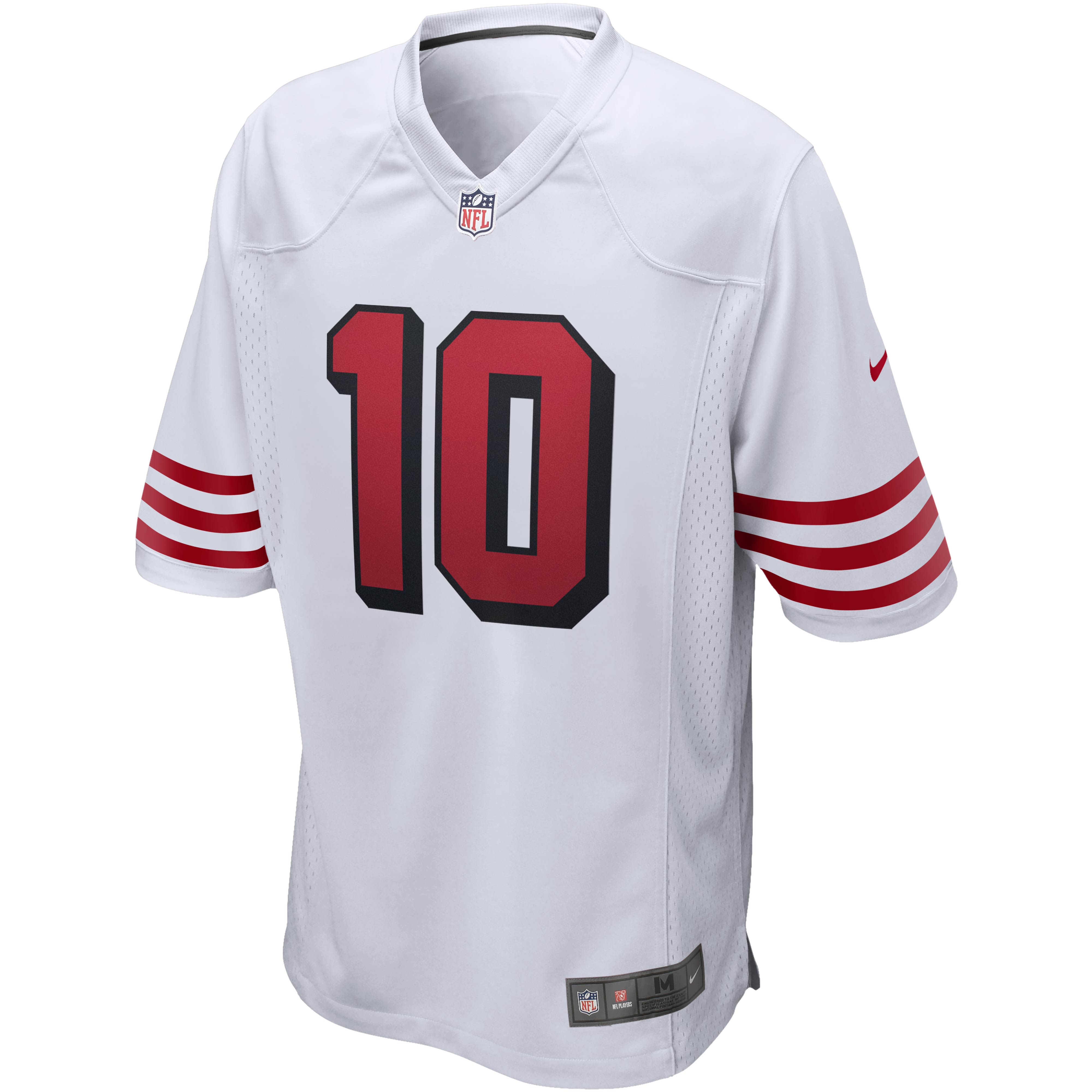 Jimmy Garoppolo San Francisco 49ers Nike Alternate Game Jersey - White - vstockx