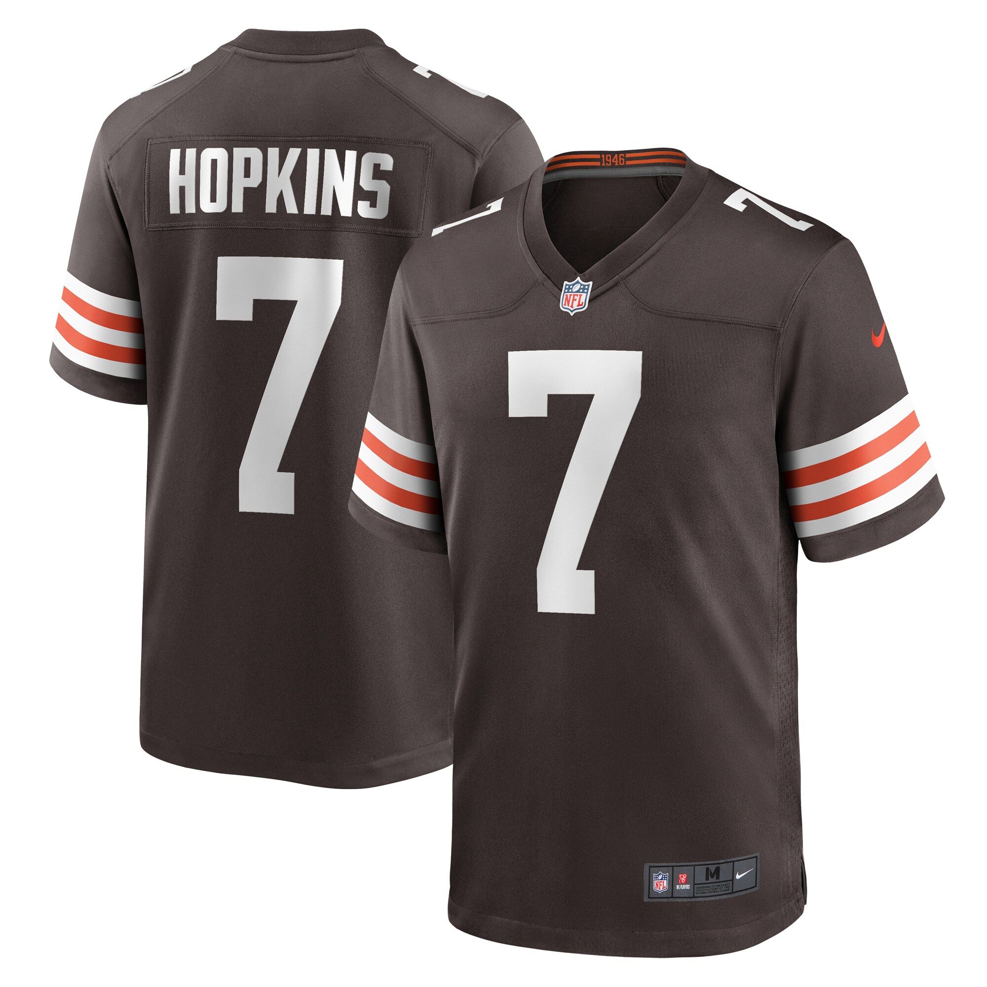 Dustin Hopkins Cleveland Browns Nike Team Game Jersey - Brown - vstockx