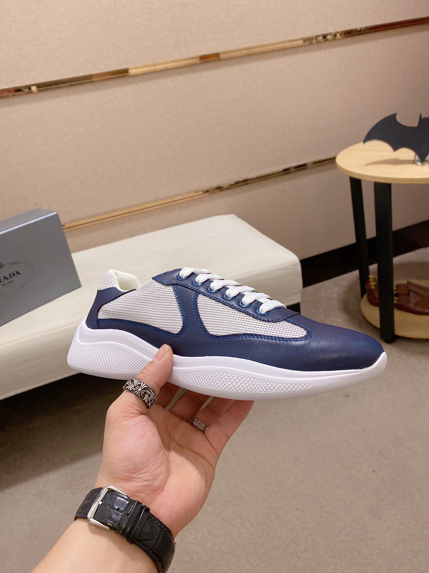 Prada America's Cup sneaker 16 - vstockx