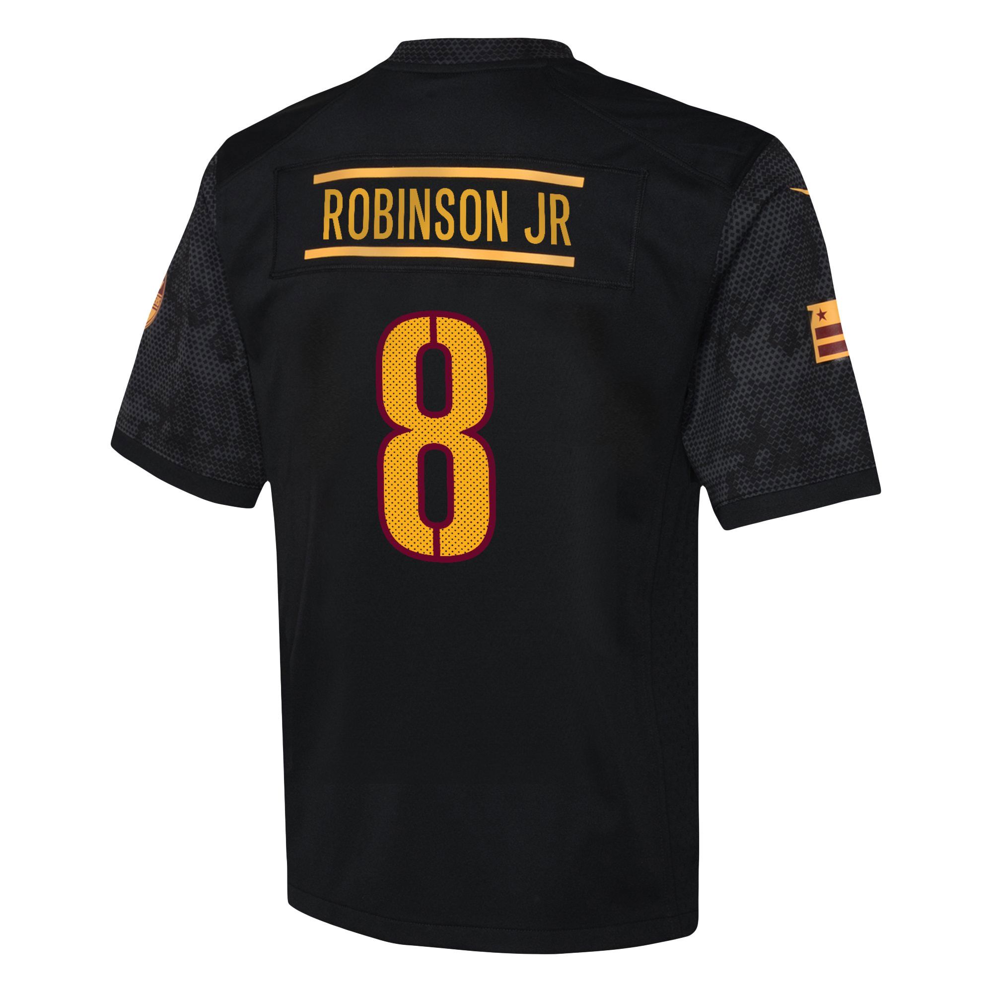 Brian Robinson Jr. Washington Commanders Nike Youth Game Jersey - Black - vstockx