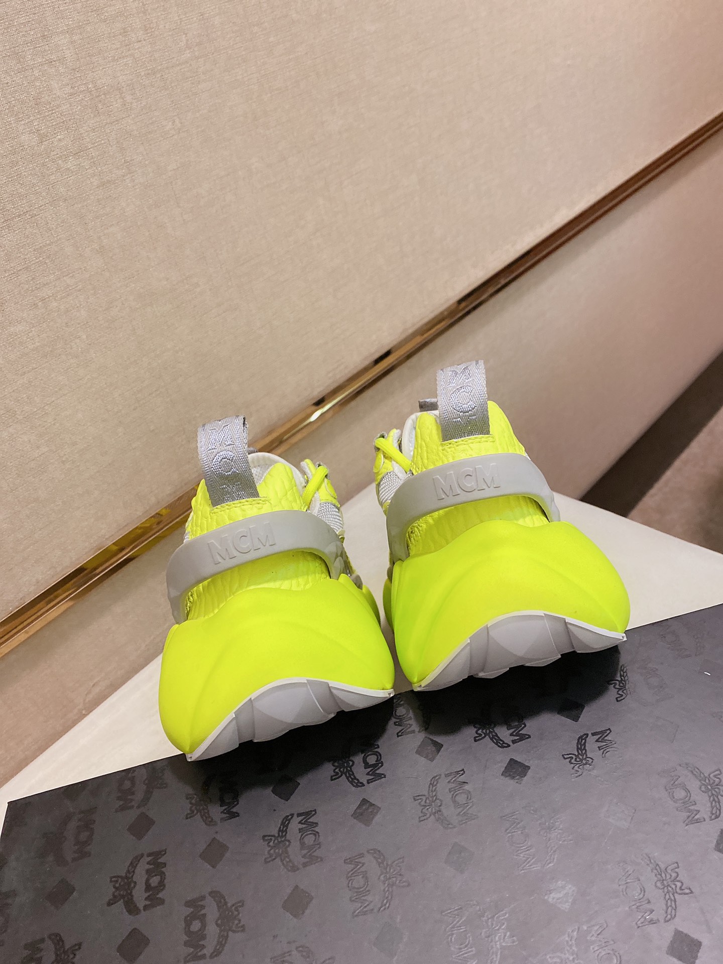 MCM Low Top Logo Lace-up Sneakers 3 - vstockx