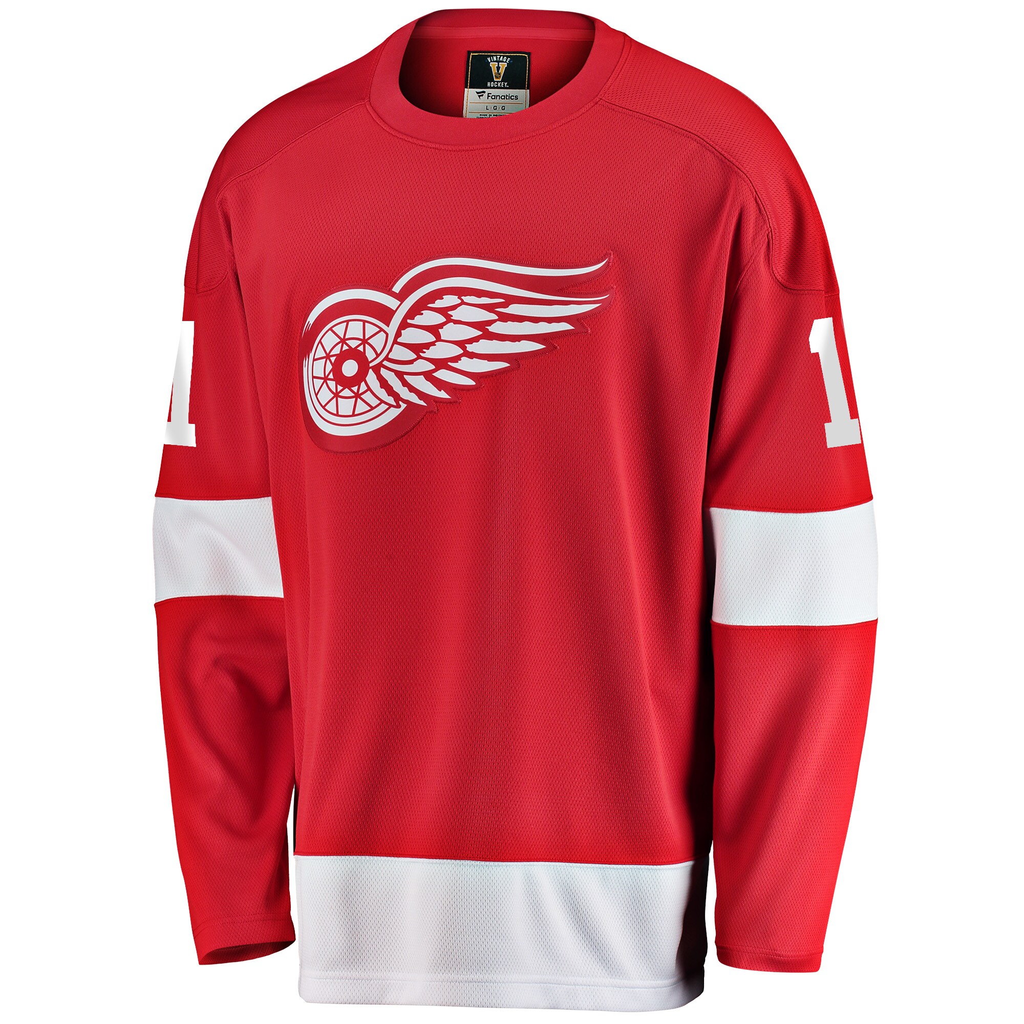 Terry Sawchuk Detroit Red Wings Fanatics Branded Premier Breakaway Retired Player Jersey - Red - vstockx