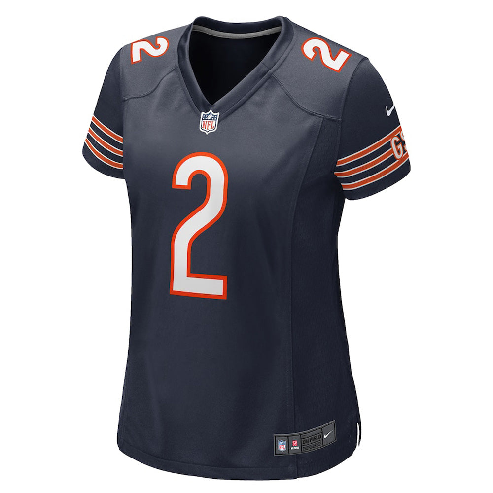 Women's Chicago Bears DJ Moore Game Jersey - Navy - vstockx
