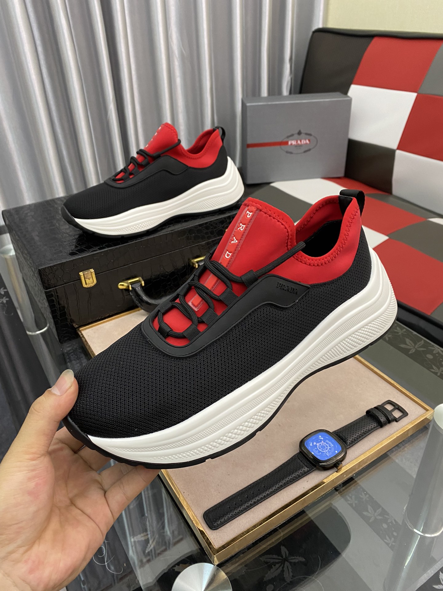 Prada Polyester Sneaker 4 - vstockx