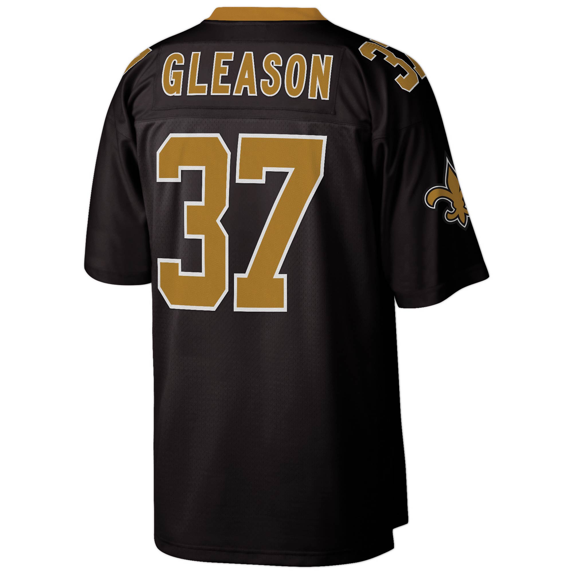 Steve Gleason New Orleans Saints Mitchell & Ness Legacy Replica Jersey - Black - vstockx