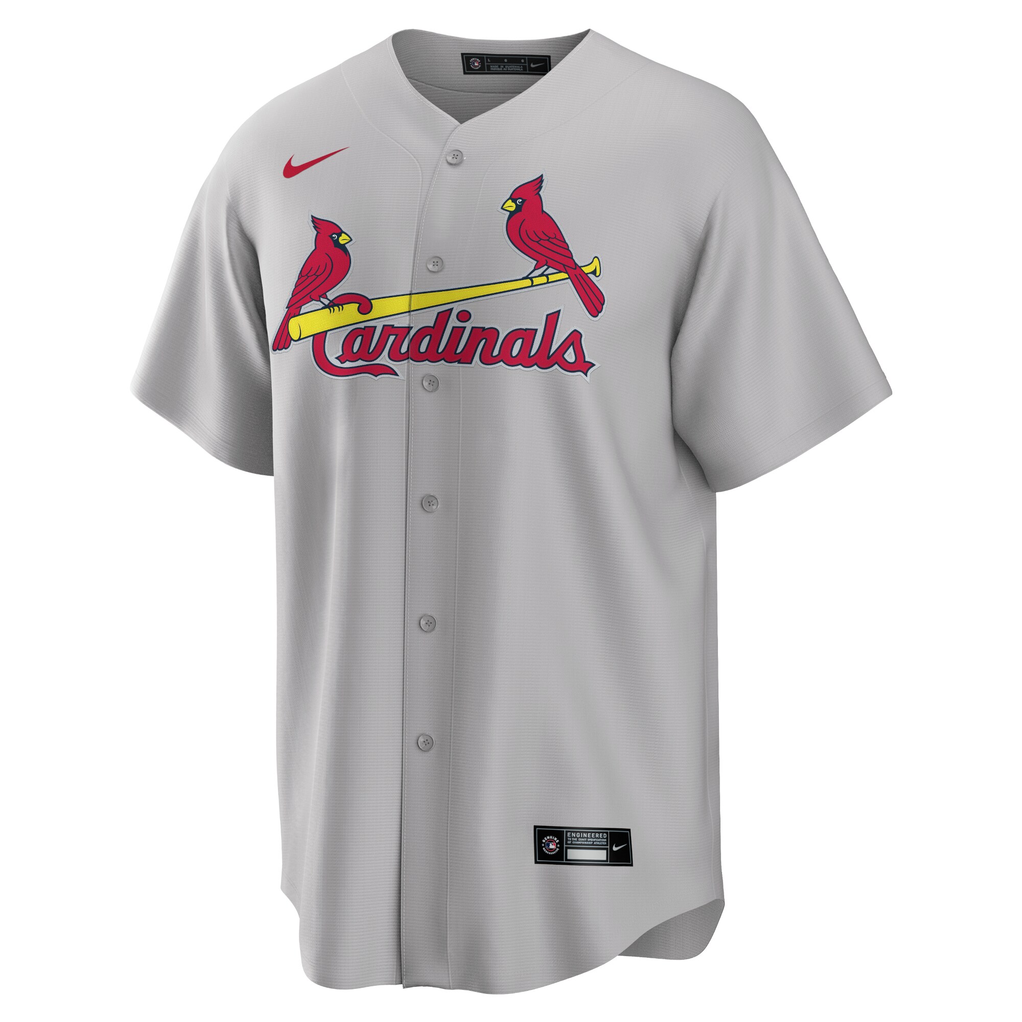 Paul Goldschmidt St. Louis Cardinals Nike Road Replica Player Name Jersey - Gray - vstockx