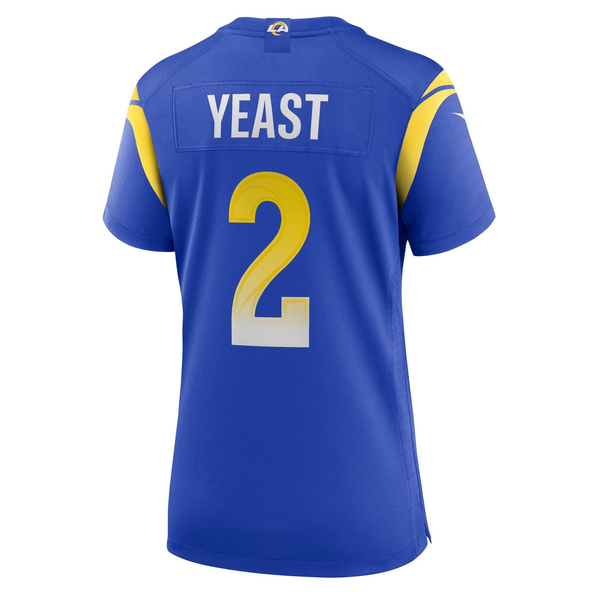 Russ Yeast Los Angeles Rams Nike Women's Home Game Jersey - Royal - vstockx