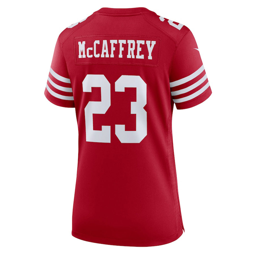 Women's San Francisco 49ers Christian McCaffrey Game Jersey - Scarlet - vstockx