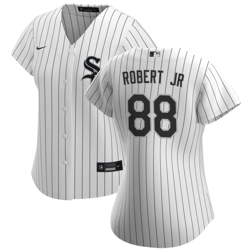 Women's Luis Robert Jr. Chicago White Sox White Home Premium Stitch Replica Jersey - vstockx