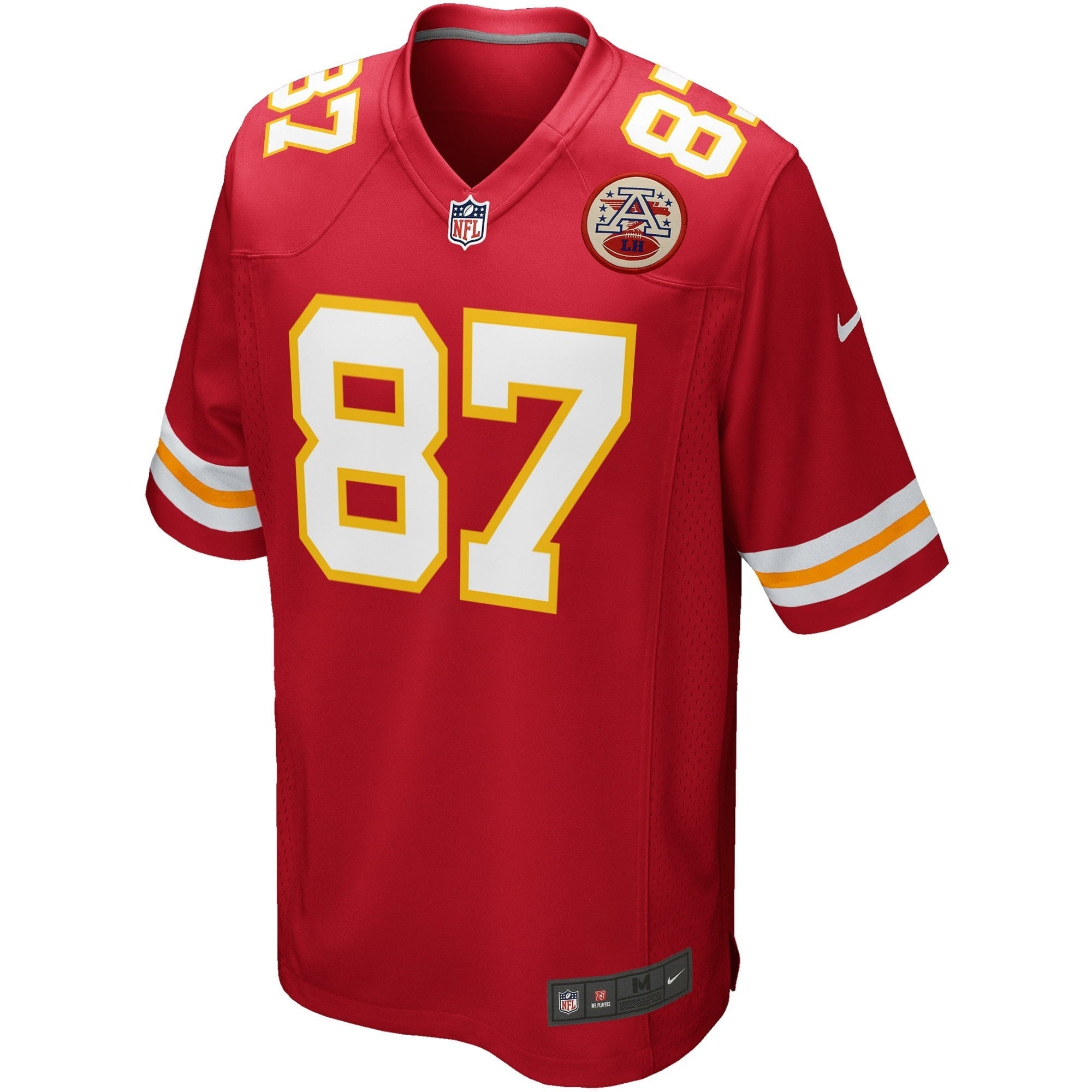 Men's Nike Travis Kelce Red Kansas City Chiefs Team Game Jersey - vstockx