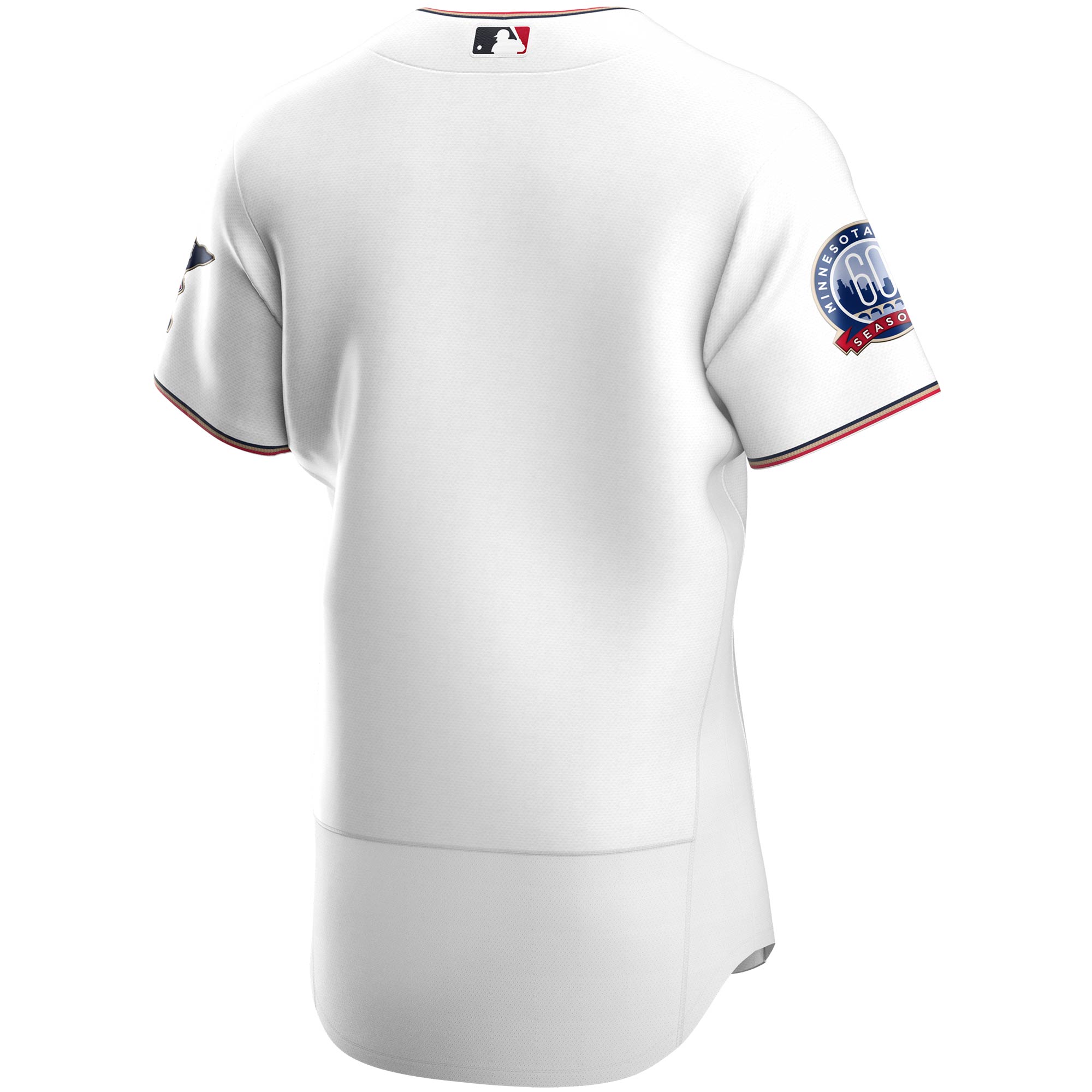 Minnesota Twins Nike 60th Season Home Authentic Team Jersey - White - vstockx