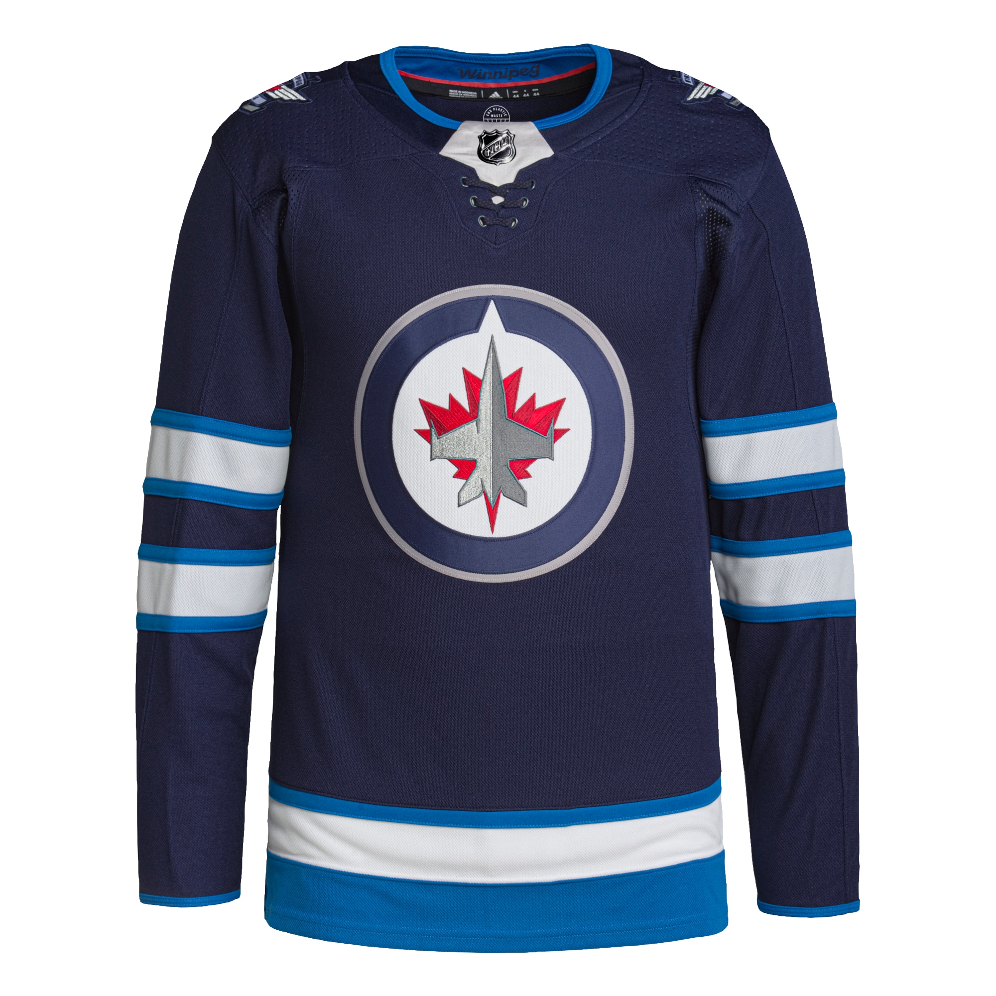 Winnipeg Jets adidas Home Authentic Pro Jersey - Navy - vstockx
