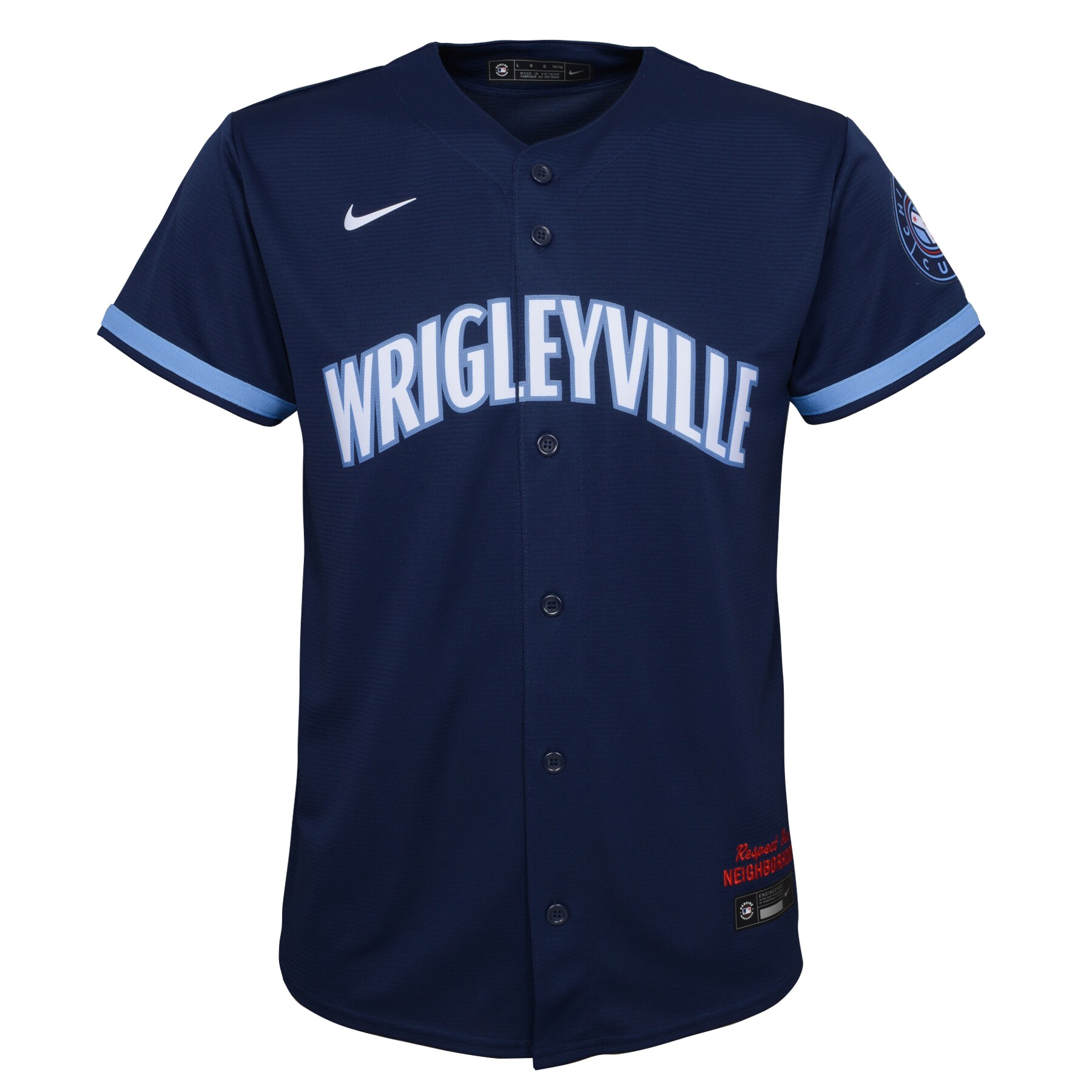 Chicago Cubs Nike Youth City Connect Replica Jersey - Navy - vstockx