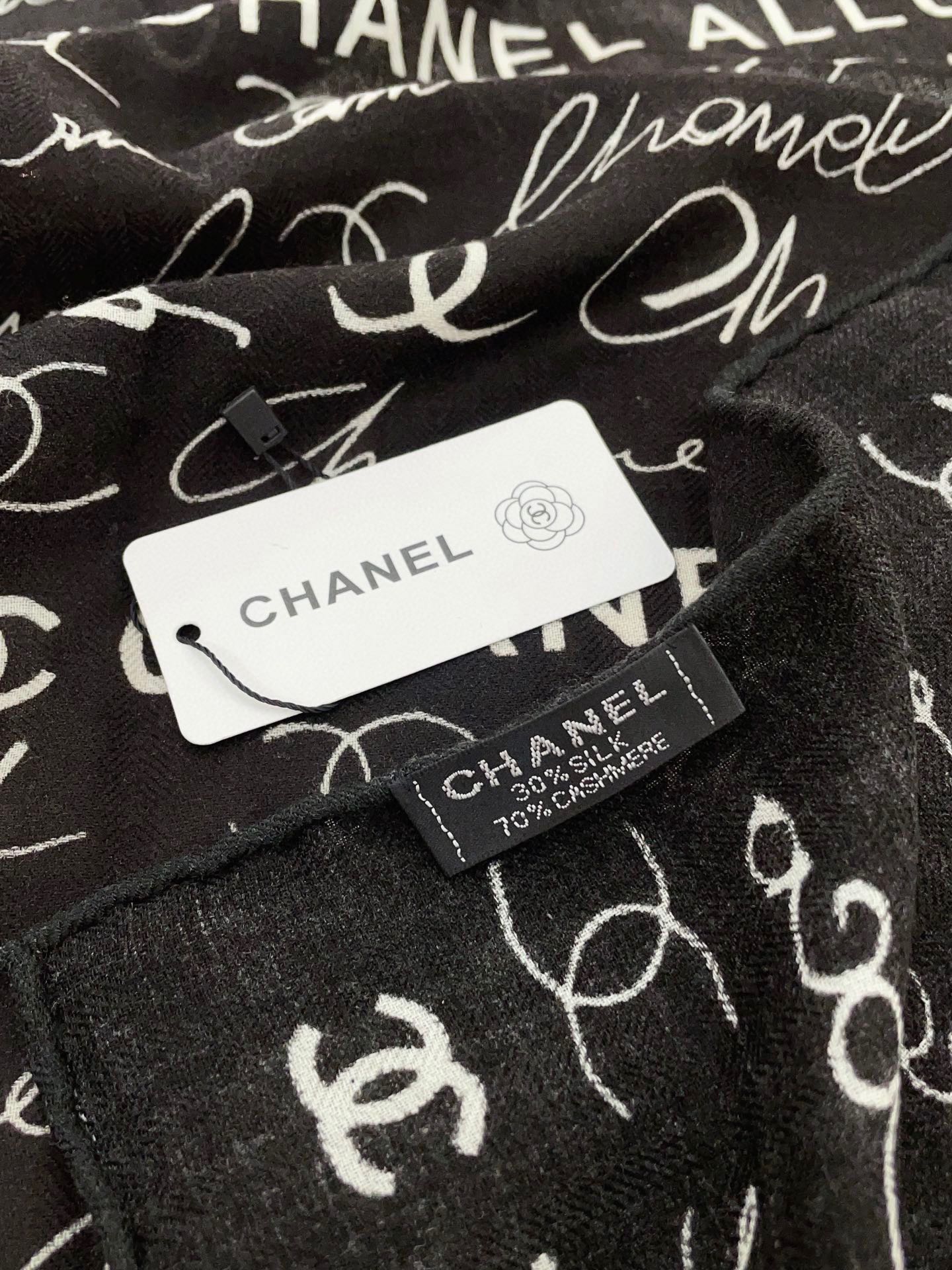 Streetwear Scarf CHANEL 328759 SIZE:140*140cm - vstockx