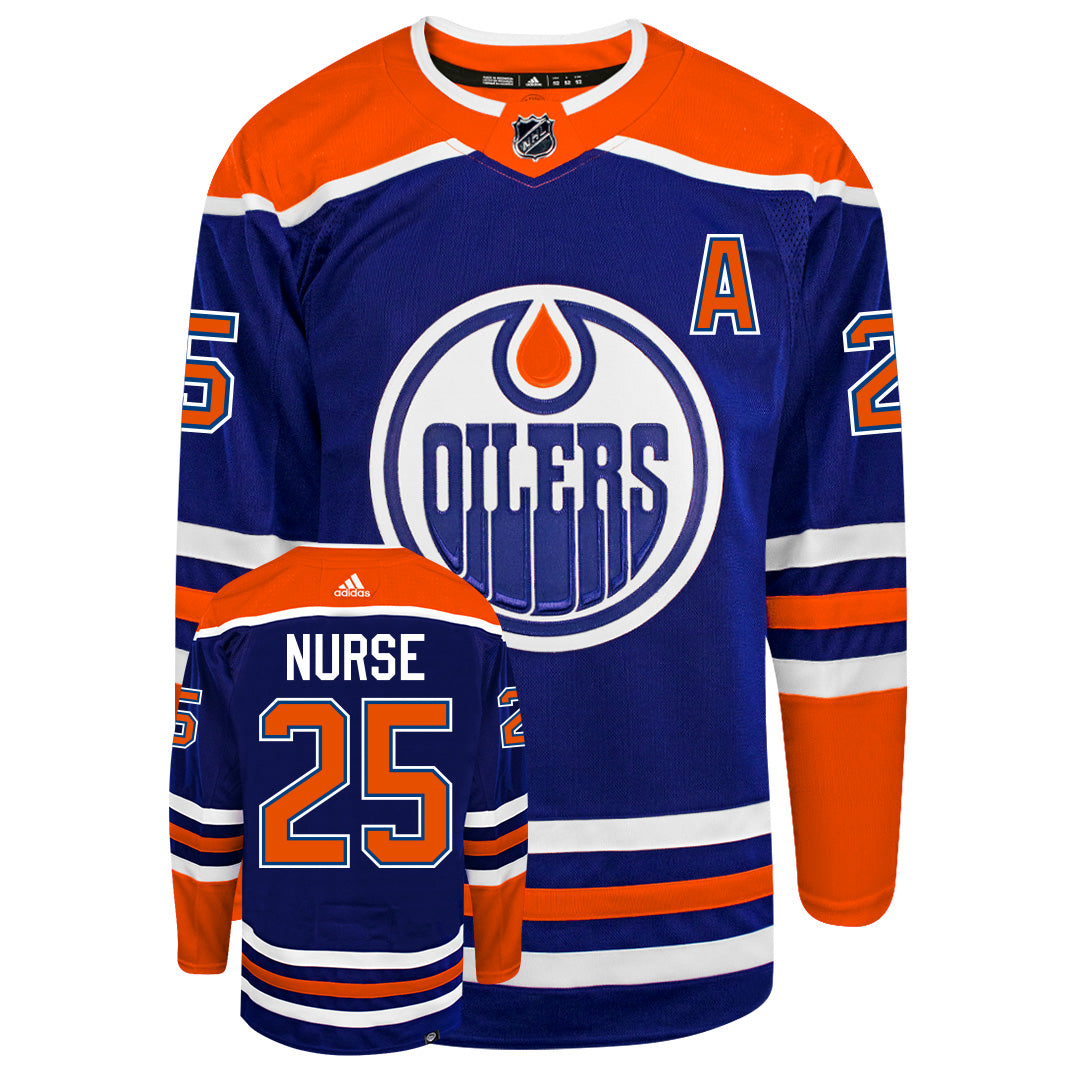 Darnell Nurse Edmonton Oilers 2022 Adidas Primegreen Authentic NHL Hockey Jersey - vstockx