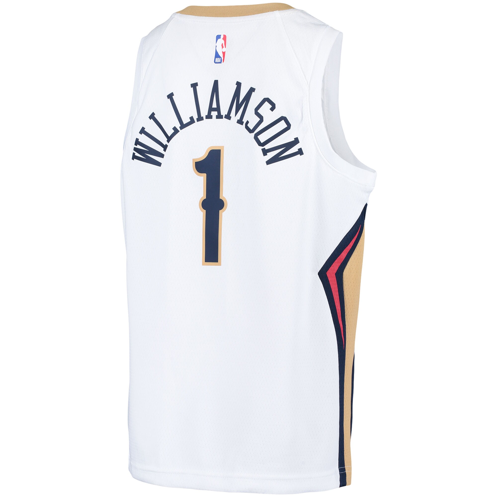 Zion Williamson New Orleans Pelicans Nike Youth Swingman Player Jersey - Association Edition - White - vstockx