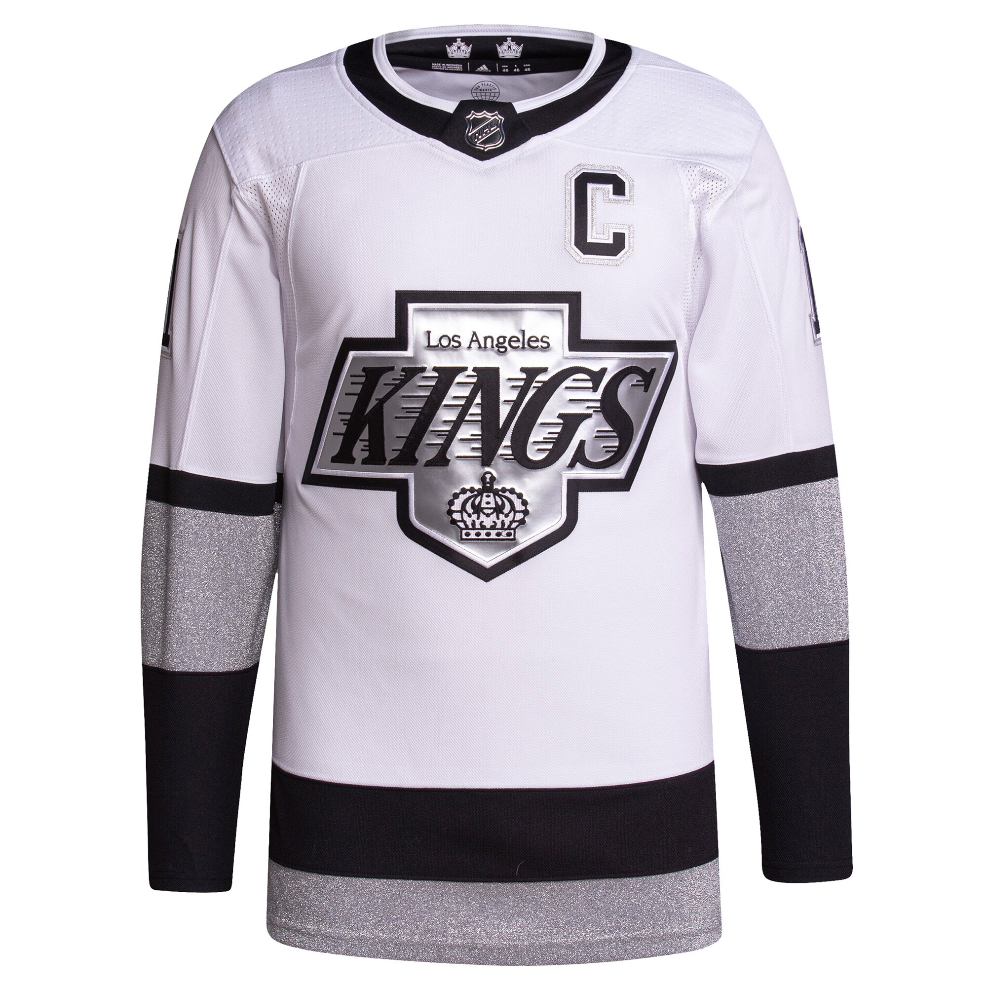 Anze Kopitar Los Angeles Kings adidas Alternate Primegreen Authentic Pro Player Jersey - White - vstockx