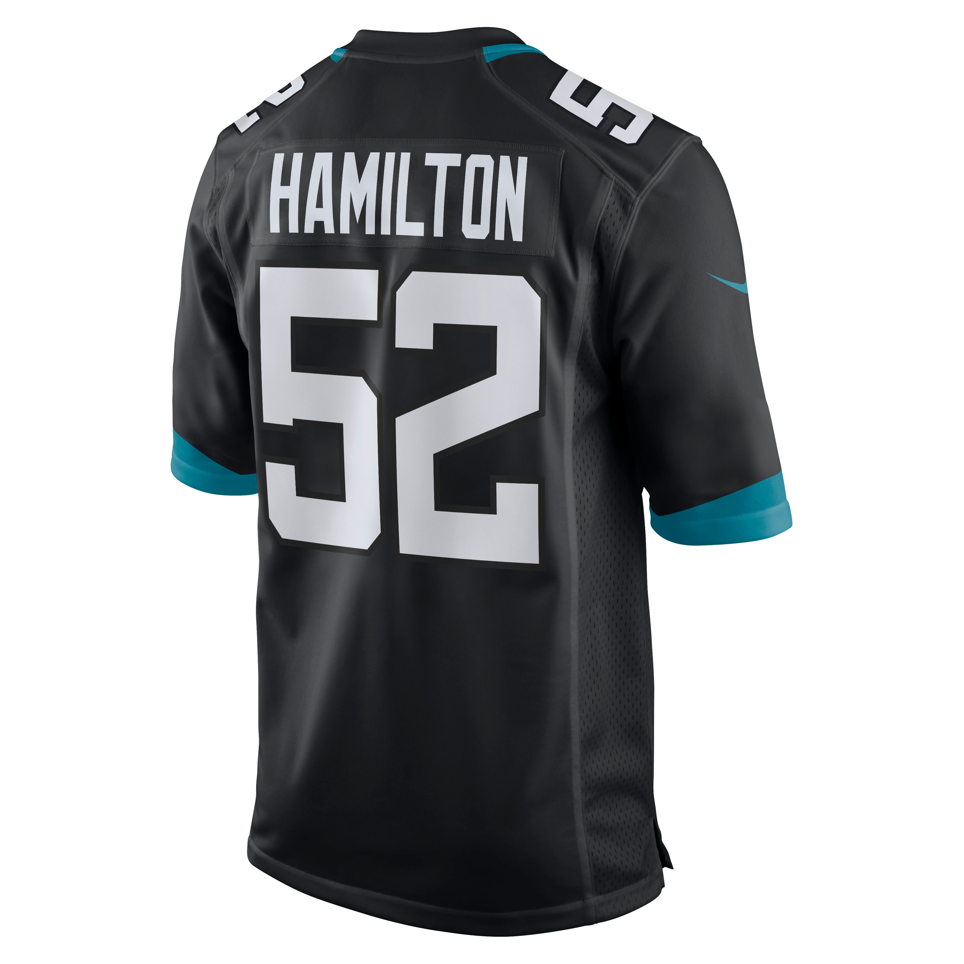 DaVon Hamilton Jacksonville Jaguars Nike Game Jersey - Black - vstockx