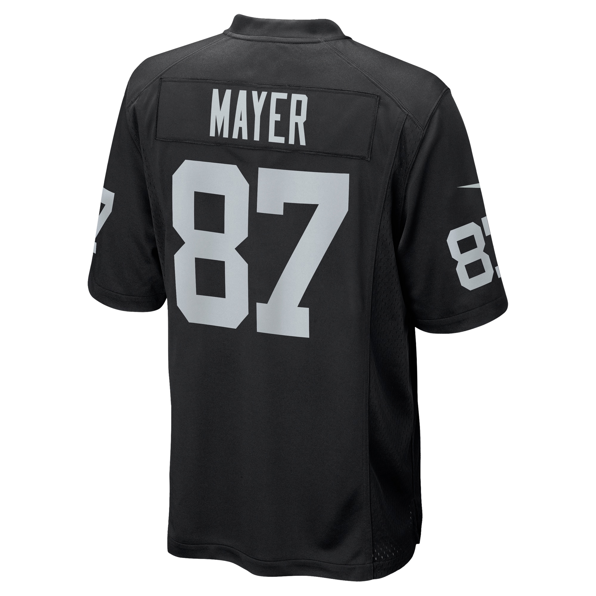 Michael Mayer Las Vegas Raiders Nike 2023 NFL Draft Pick Game Jersey - Black - vstockx