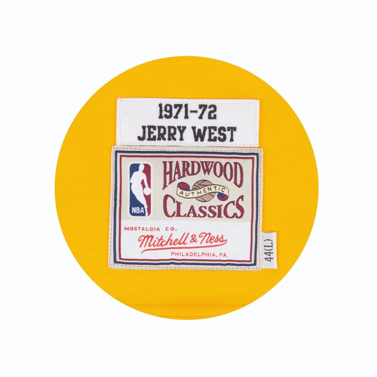 Authentic Jersey Los Angeles Lakers 1971-72 Jerry West - vstockx