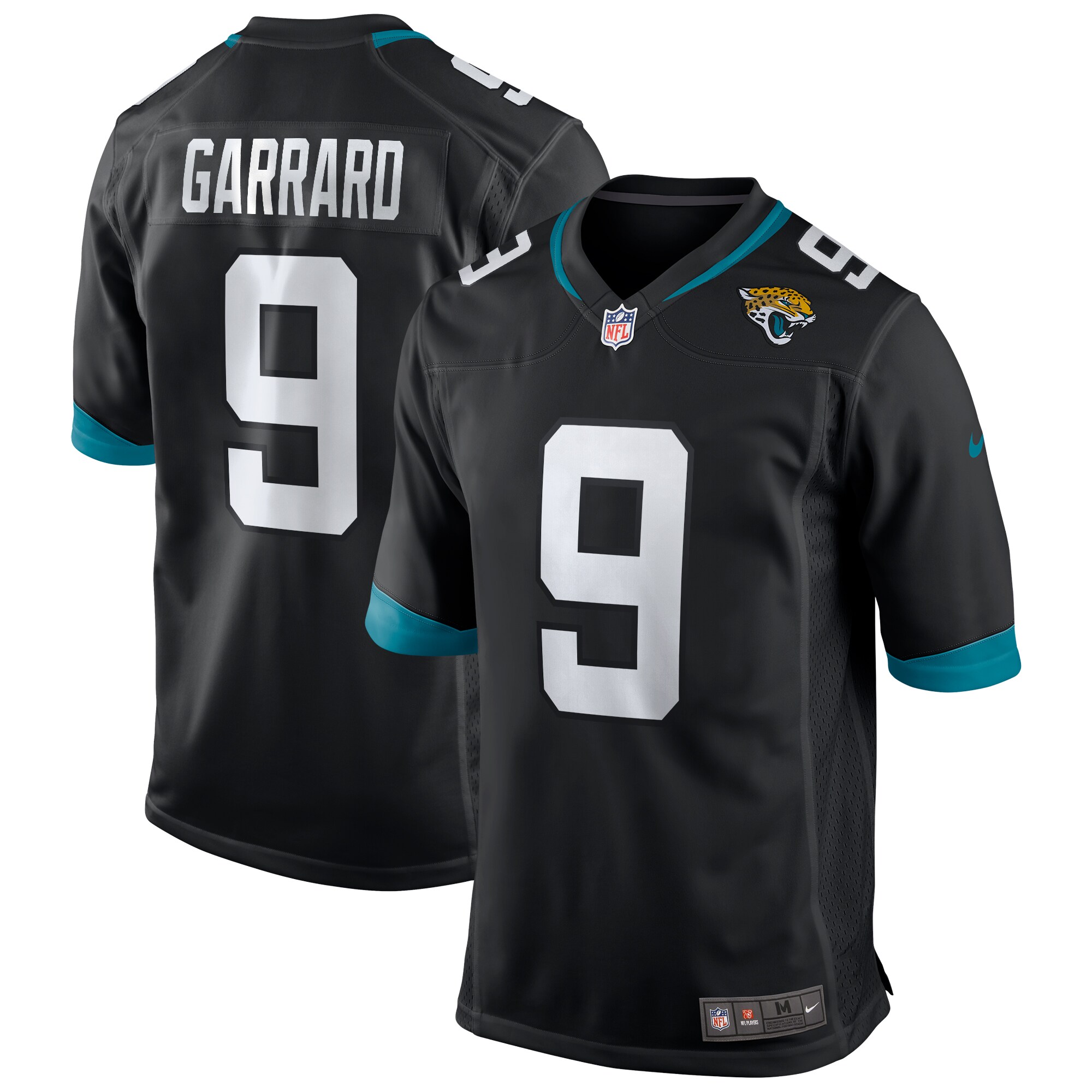 David Garrard Jacksonville Jaguars Nike Game Retired Player Jersey - Black - vstockx