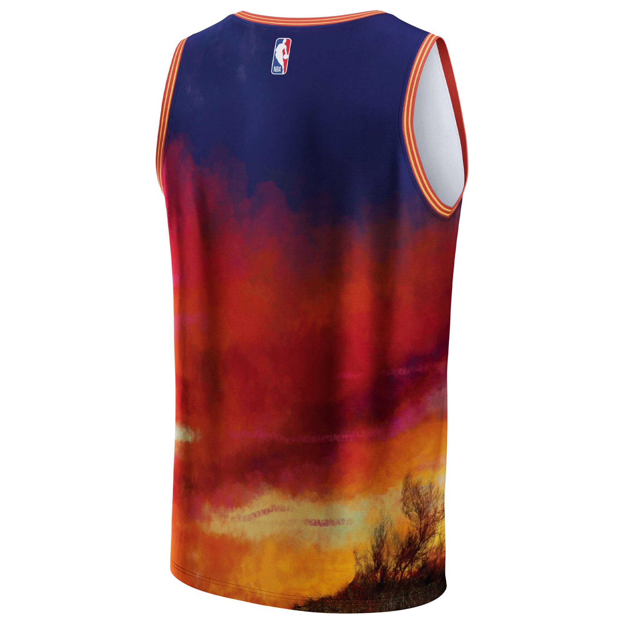 Phoenix Suns NBA & KidSuper Studios by Fanatics Unisex Hometown Jersey - Red - vstockx