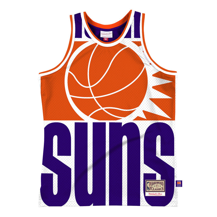 Men's Phoenix Suns Mitchell & Ness Purple Hardwood Classics Blown Out Fashion Jersey - vstockx