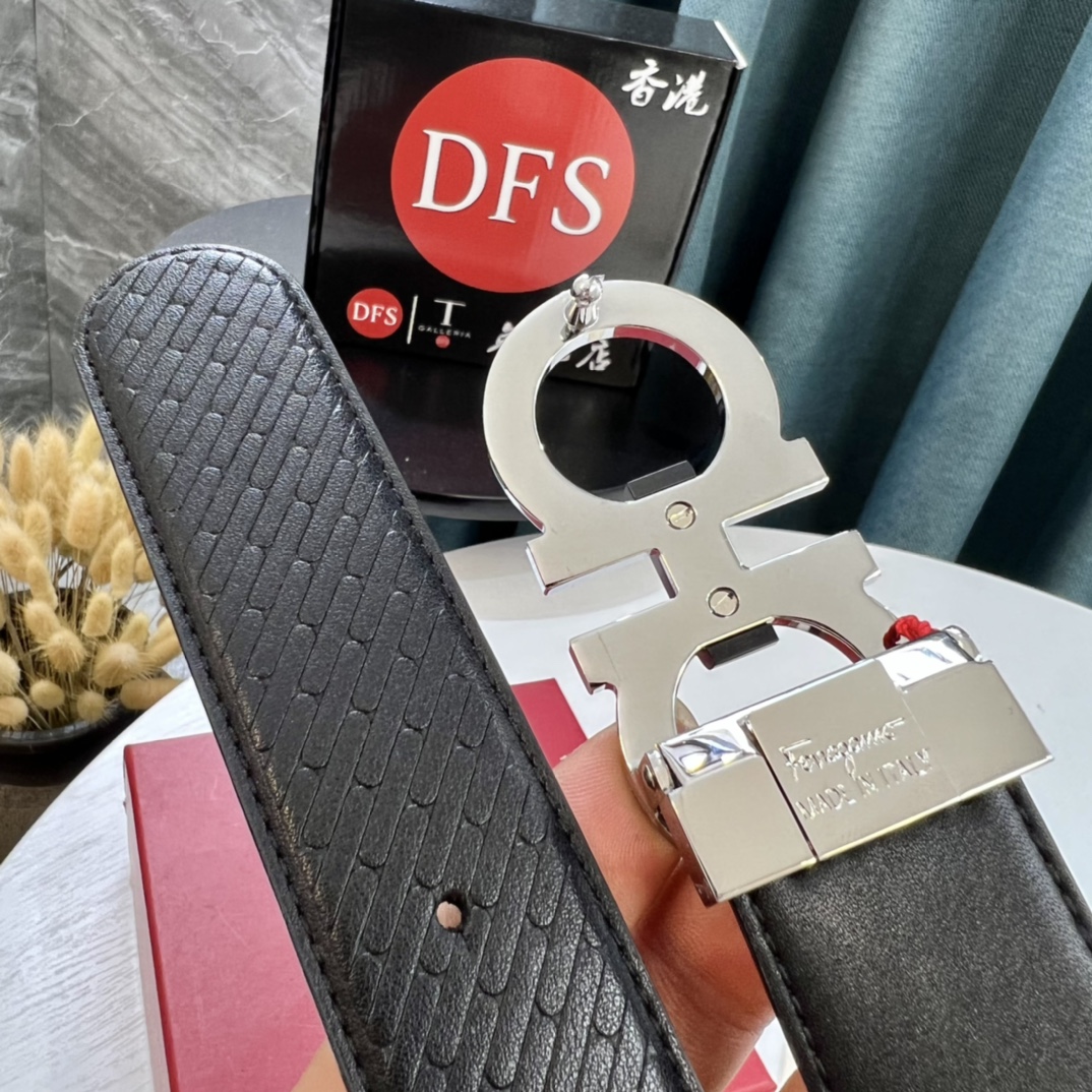 Streetwear Belt Ferragamo 319633 size:3.5cm - vstockx