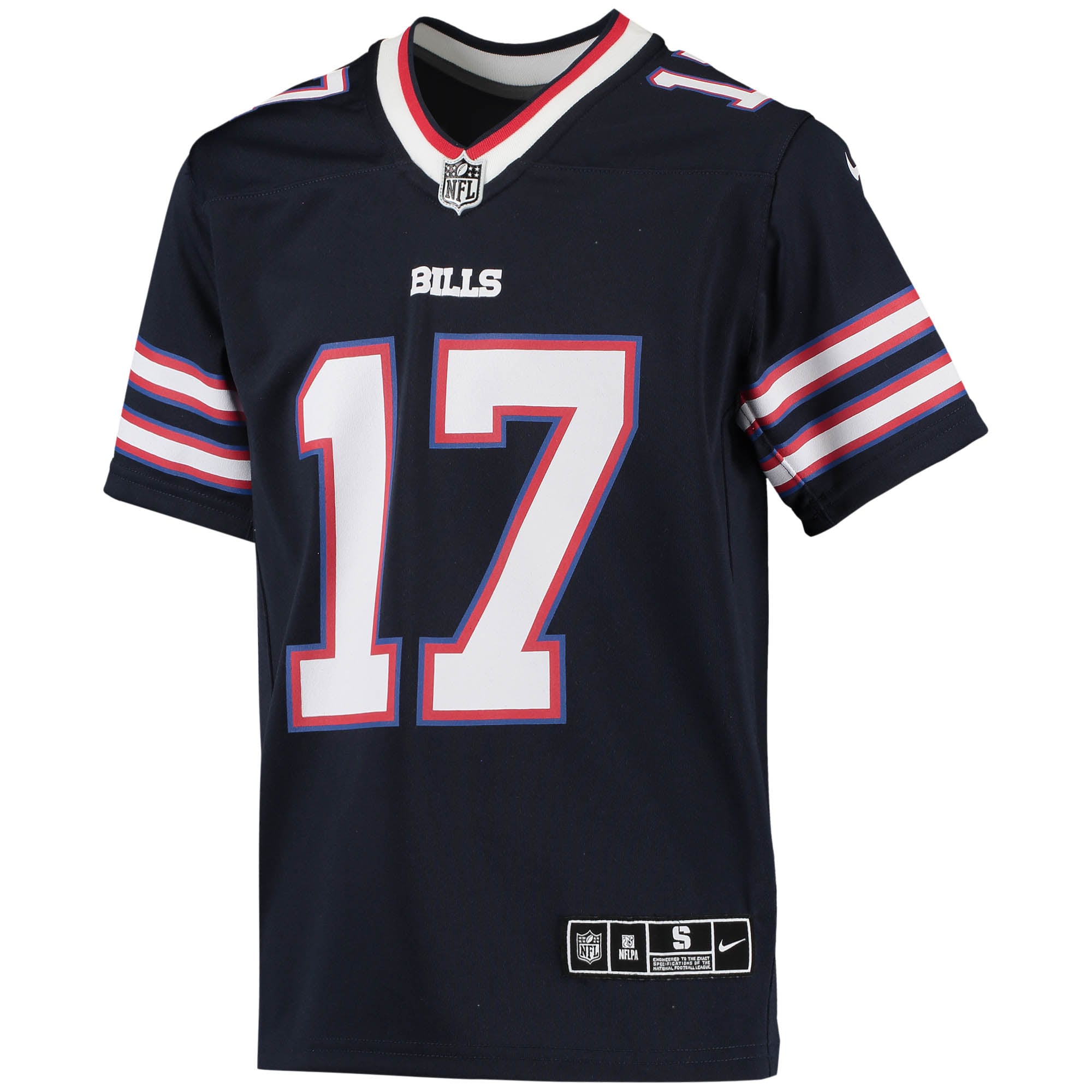 Youth Nike Josh Allen Navy Buffalo Bills Inverted Team Game Jersey - vstockx