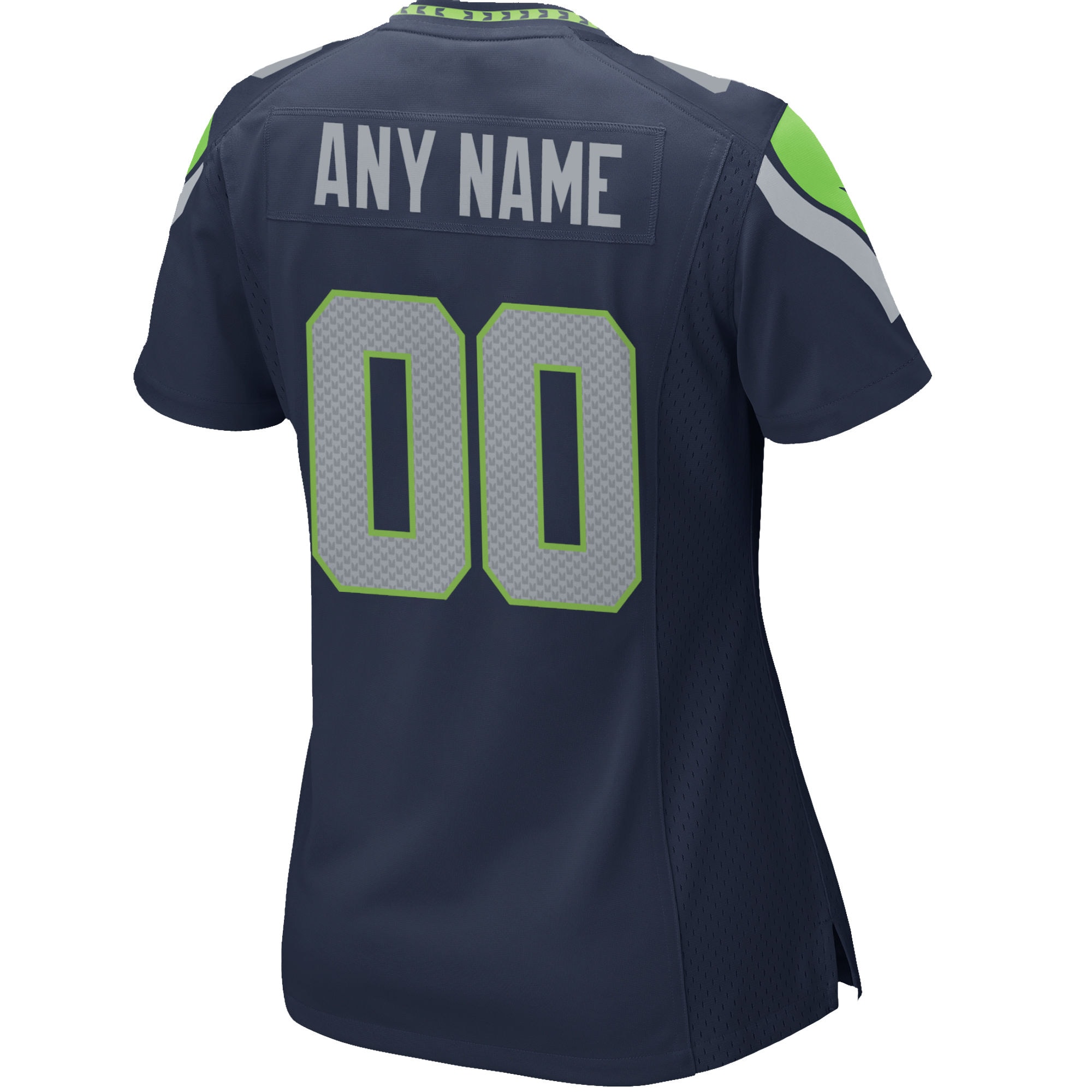 Seattle Seahawks Nike Women's Custom Game Jersey - College Navy - vstockx