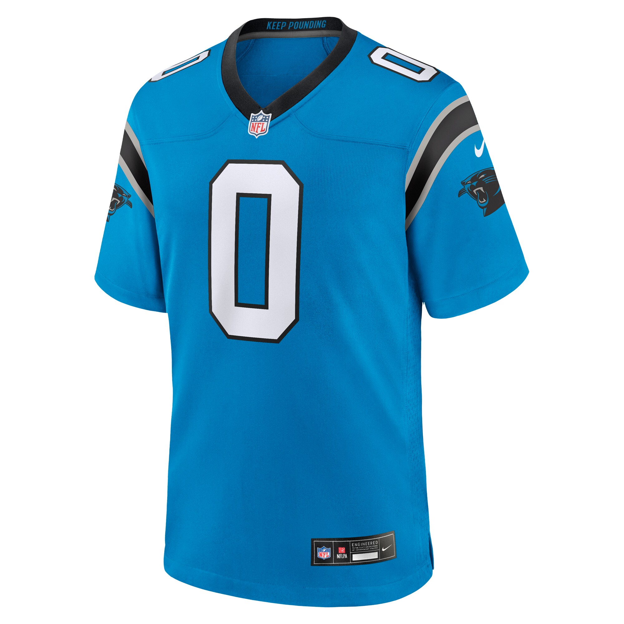 Brian Burns Carolina Panthers Nike Alternate Game Jersey - Blue - vstockx