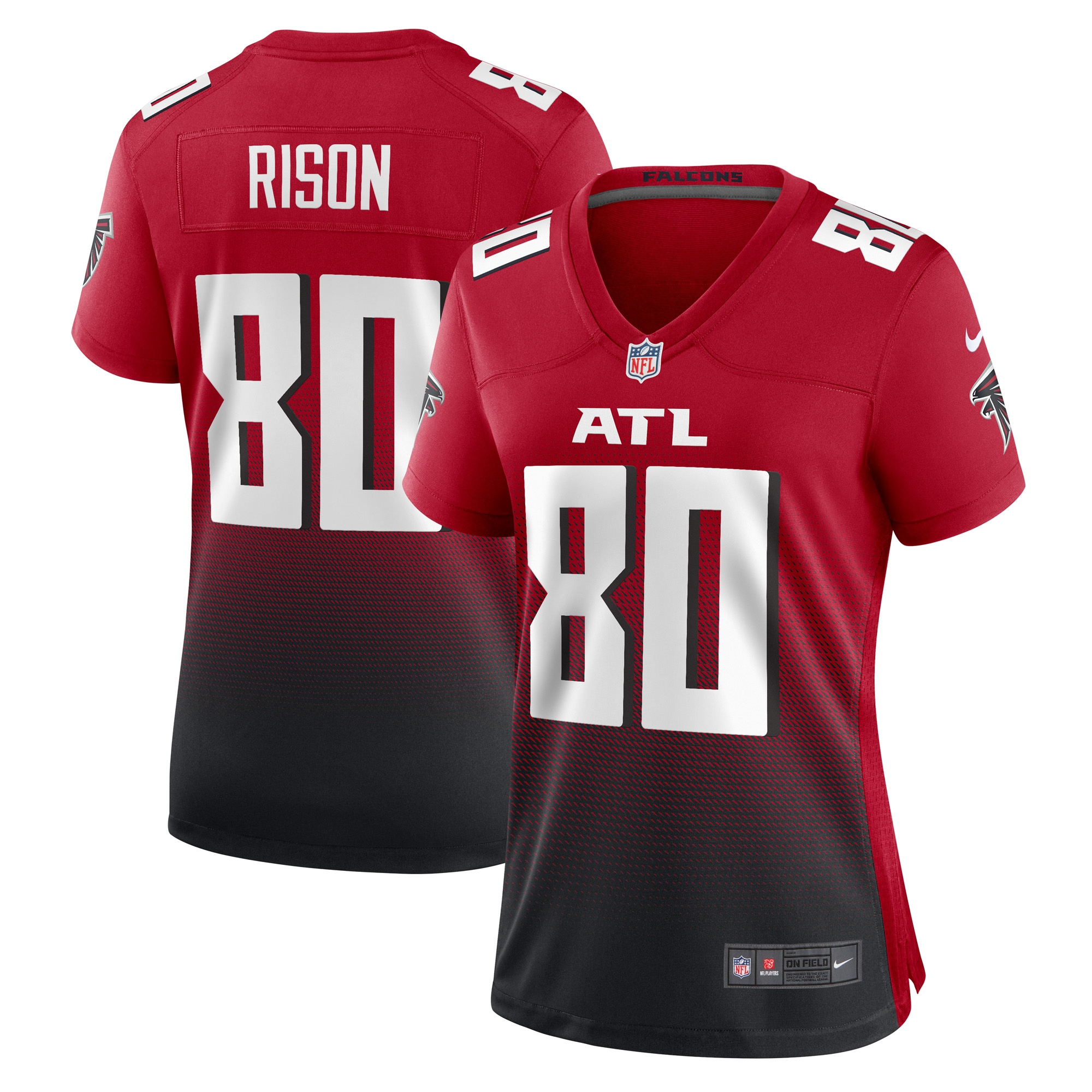 Andre Rison Atlanta Falcons Nike Women's Retired Player Jersey - Red - vstockx