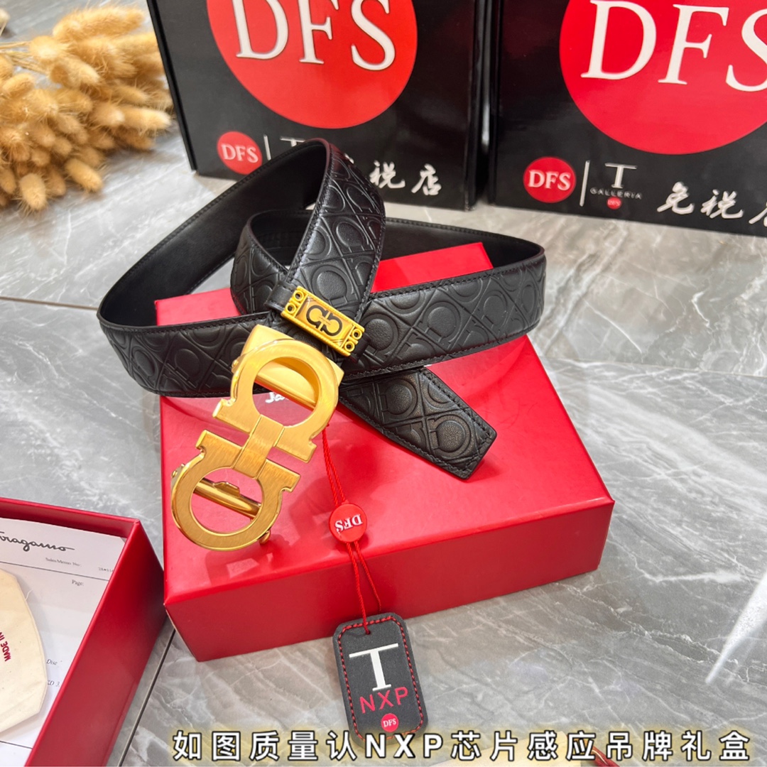 Streetwear Belt Ferragamo 319791 size:3.5cm - vstockx