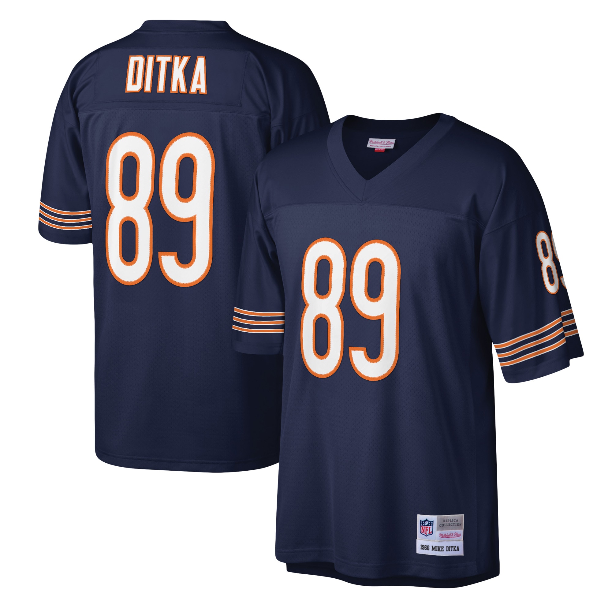 Mike Ditka Chicago Bears Mitchell & Ness Legacy Replica Jersey - Navy - vstockx