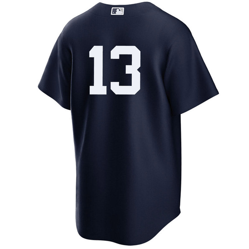 Men's New York Yankees Alex Rodriguez Replica Alternate Jersey - Navy - vstockx