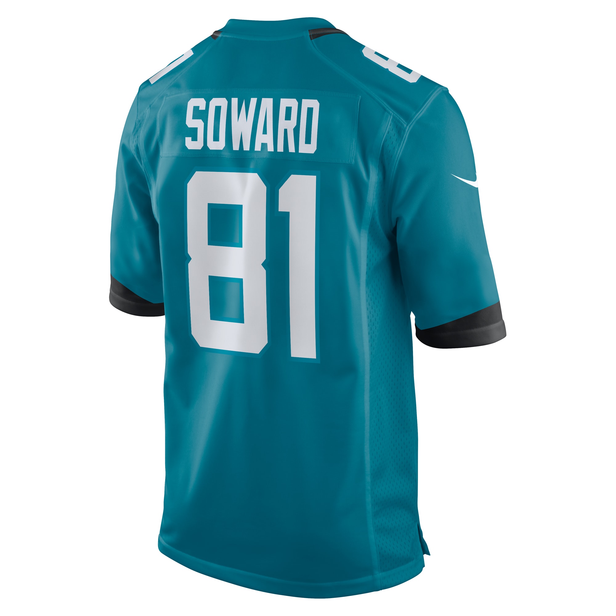 R. Jay Soward Jacksonville Jaguars Nike Retired Player Team Game Jersey - Teal - vstockx