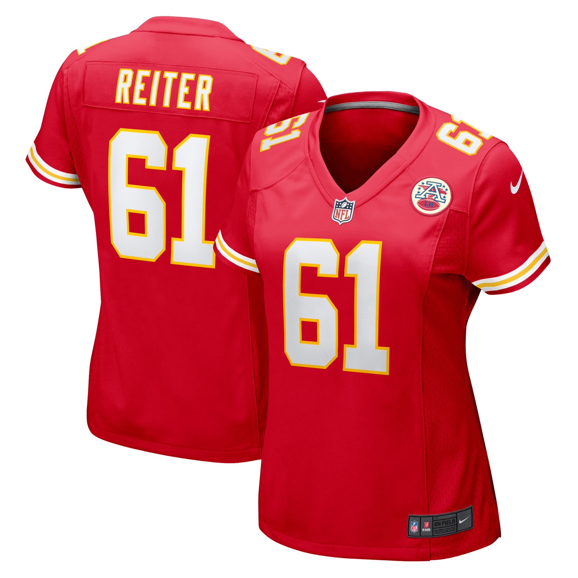 Austin Reiter Kansas City Chiefs Nike Women's Game Player Jersey - Red - vstockx