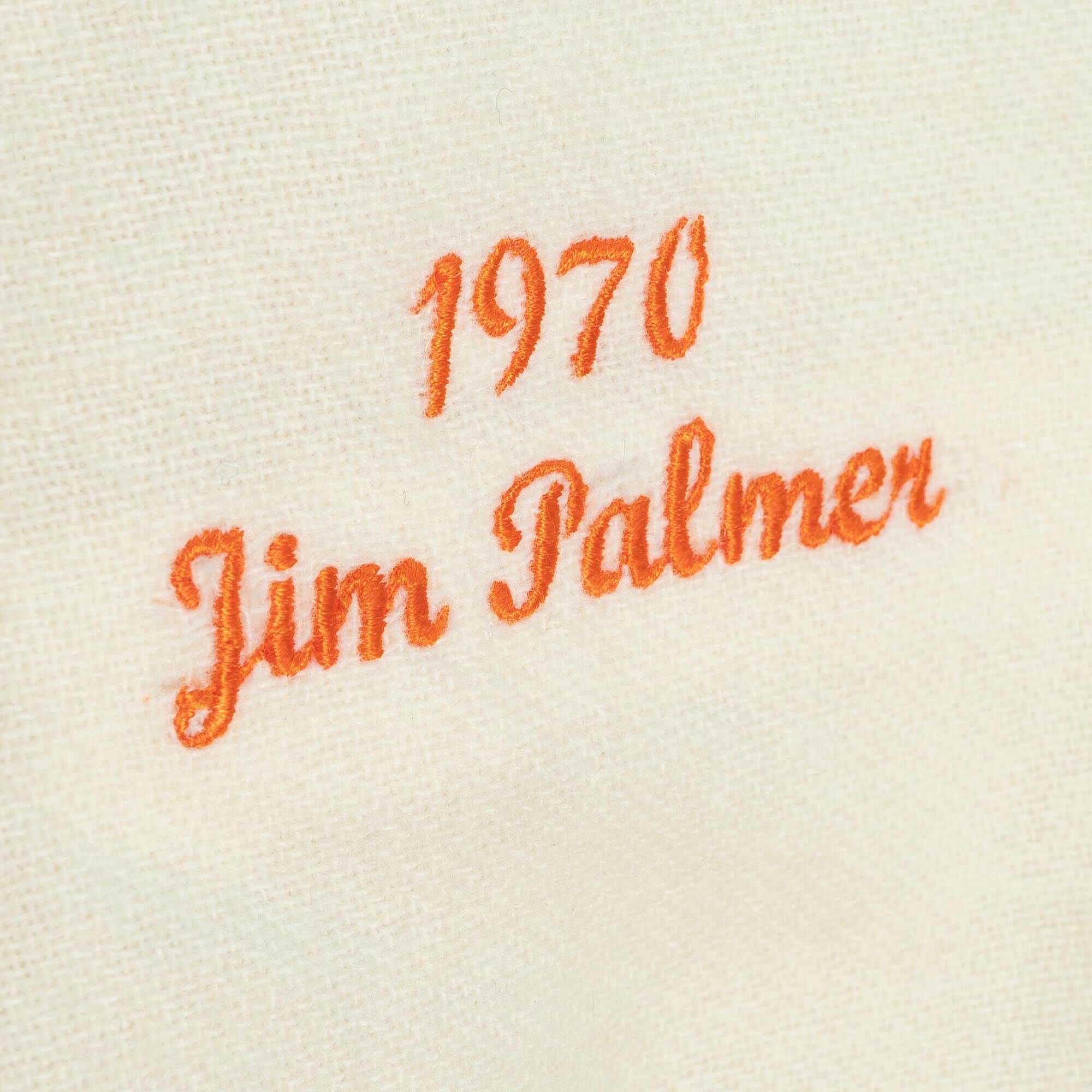 Authentic Jim Palmer Baltimore Orioles 1970 Wool Jersey - vstockx