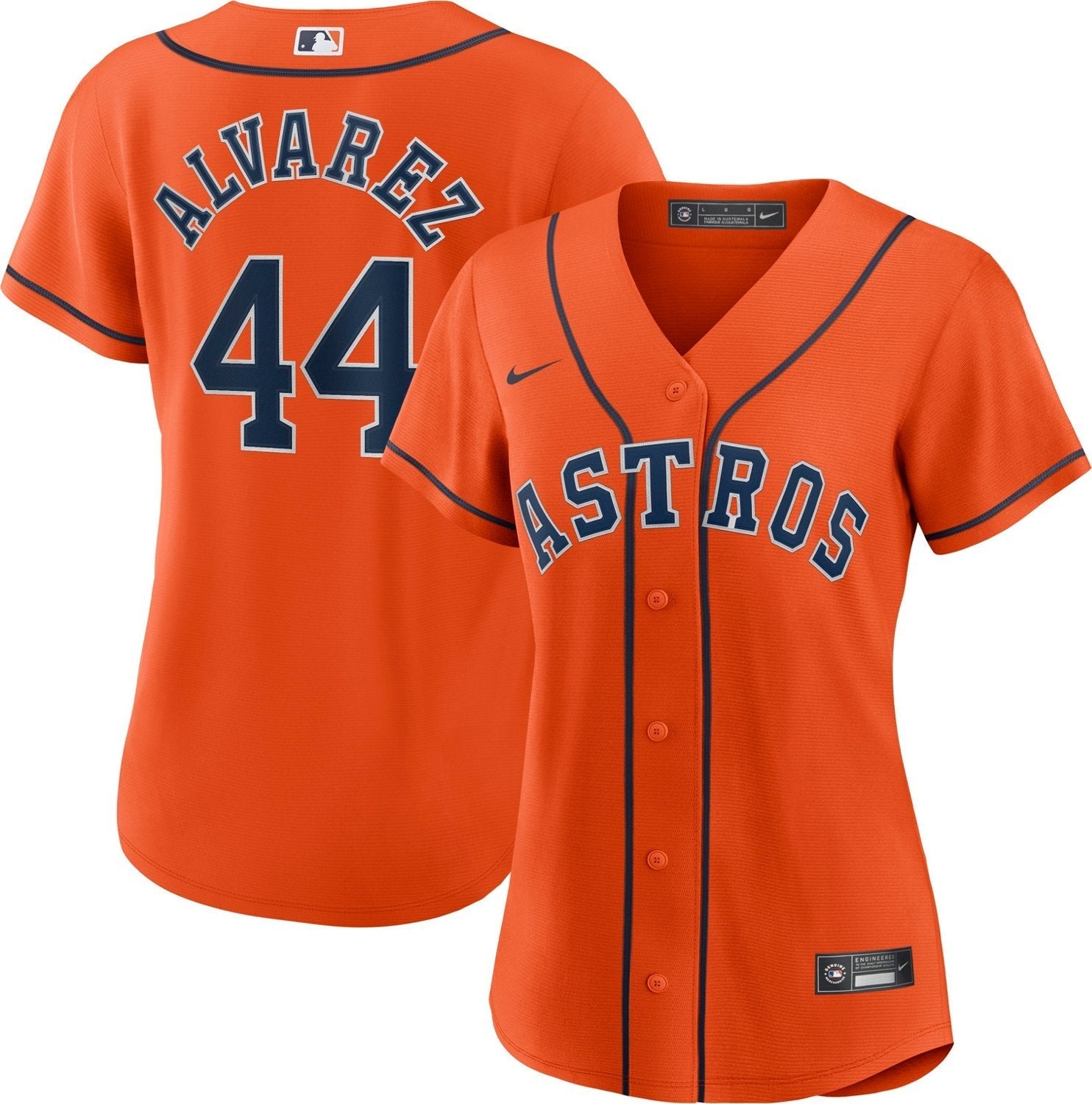 Nike Women's Houston Astros Yordan Alvarez #44 Official Replica Jersey - vstockx