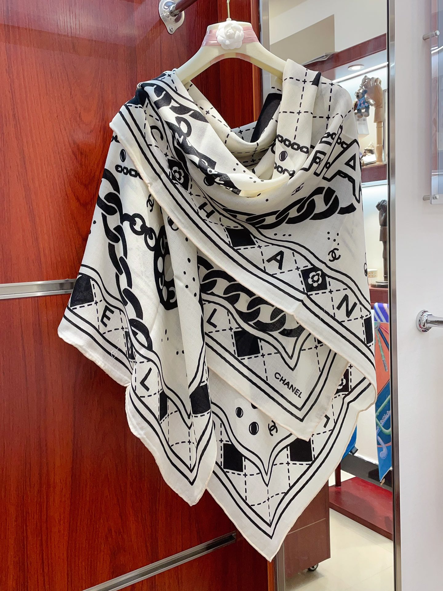 Streetwear Scarf CHANEL 328831 size:140*140cm - vstockx