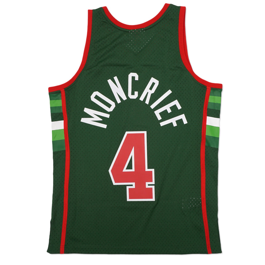 Men's Milwaukee Bucks Jack Sikma Mitchell & Ness White 1988-89 Hardwood Classics Swingman Jersey - vstockx