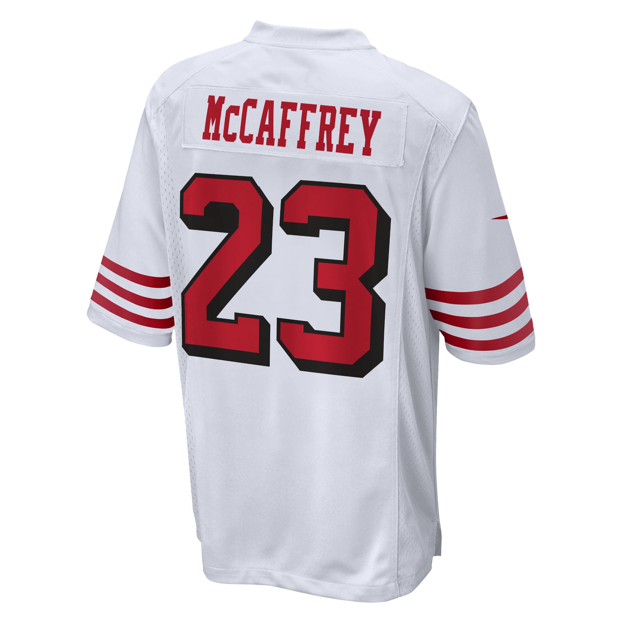 Christian McCaffrey San Francisco 49ers Nike Game Jersey - White - vstockx