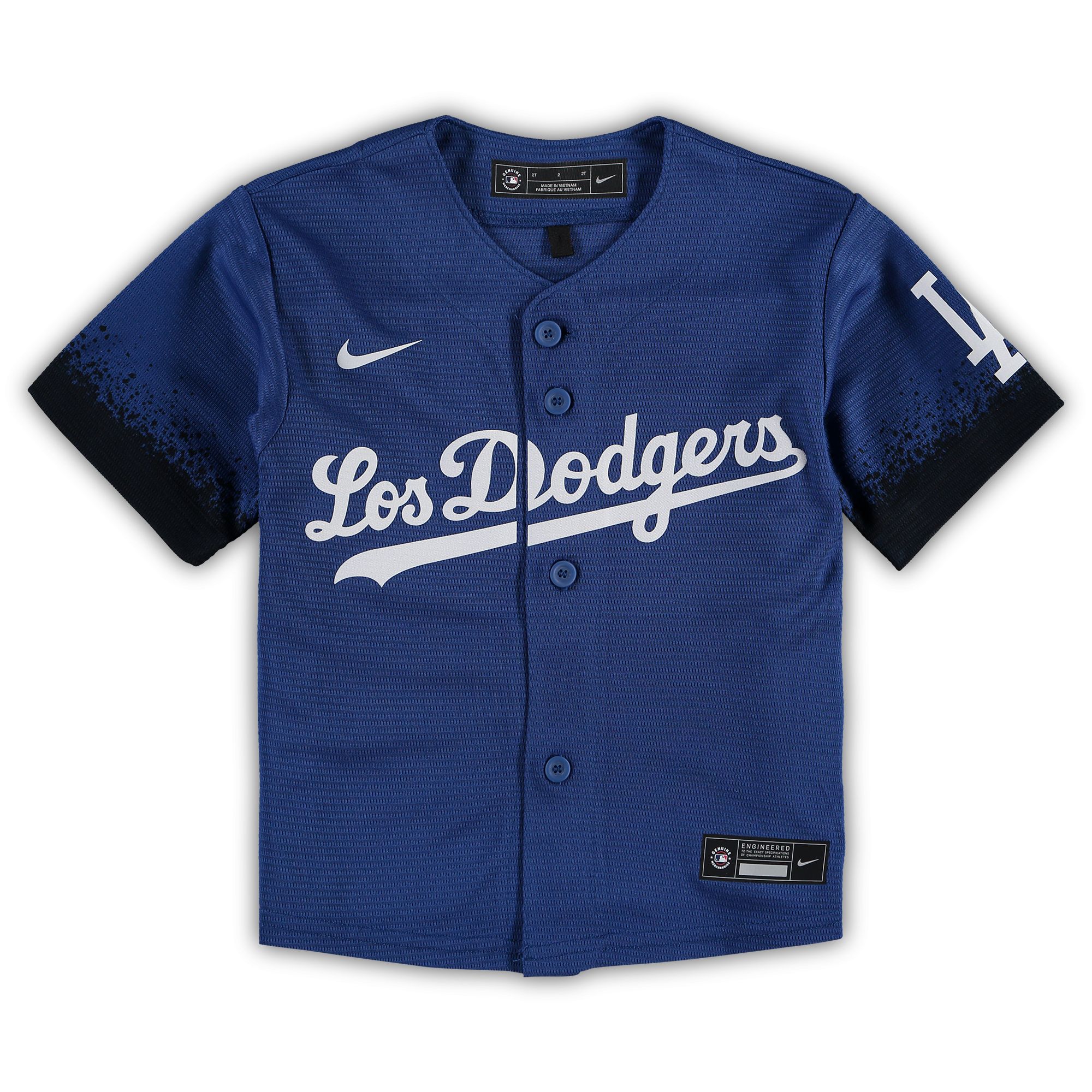 Los Angeles Dodgers Nike Toddler MLB City Connect Replica Team Jersey - Royal - vstockx