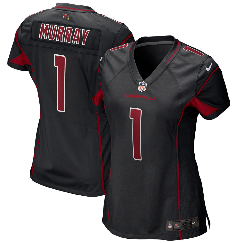 Women's Arizona Cardinals Kyler Murray Alternate Game Player Jersey Black - vstockx