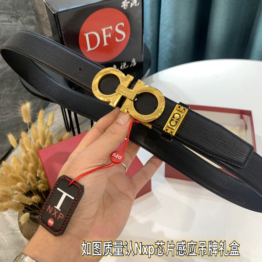 Streetwear Belt Ferragamo 319420 size:3.5cm - vstockx