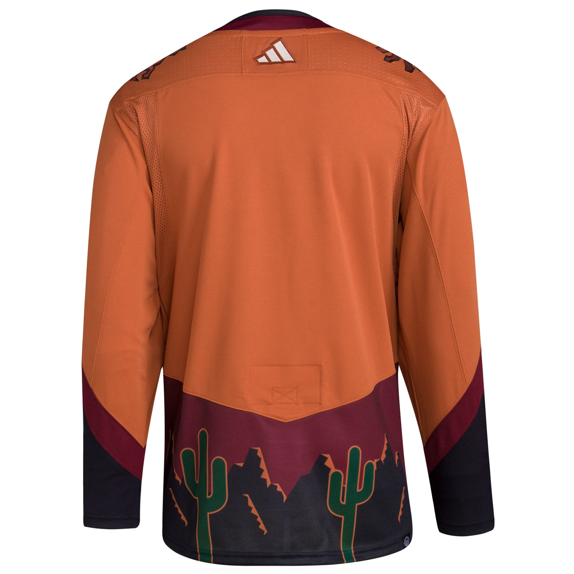 Arizona Coyotes adidas Reverse Retro 2.0 Authentic Blank Jersey - Burnt Orange - vstockx