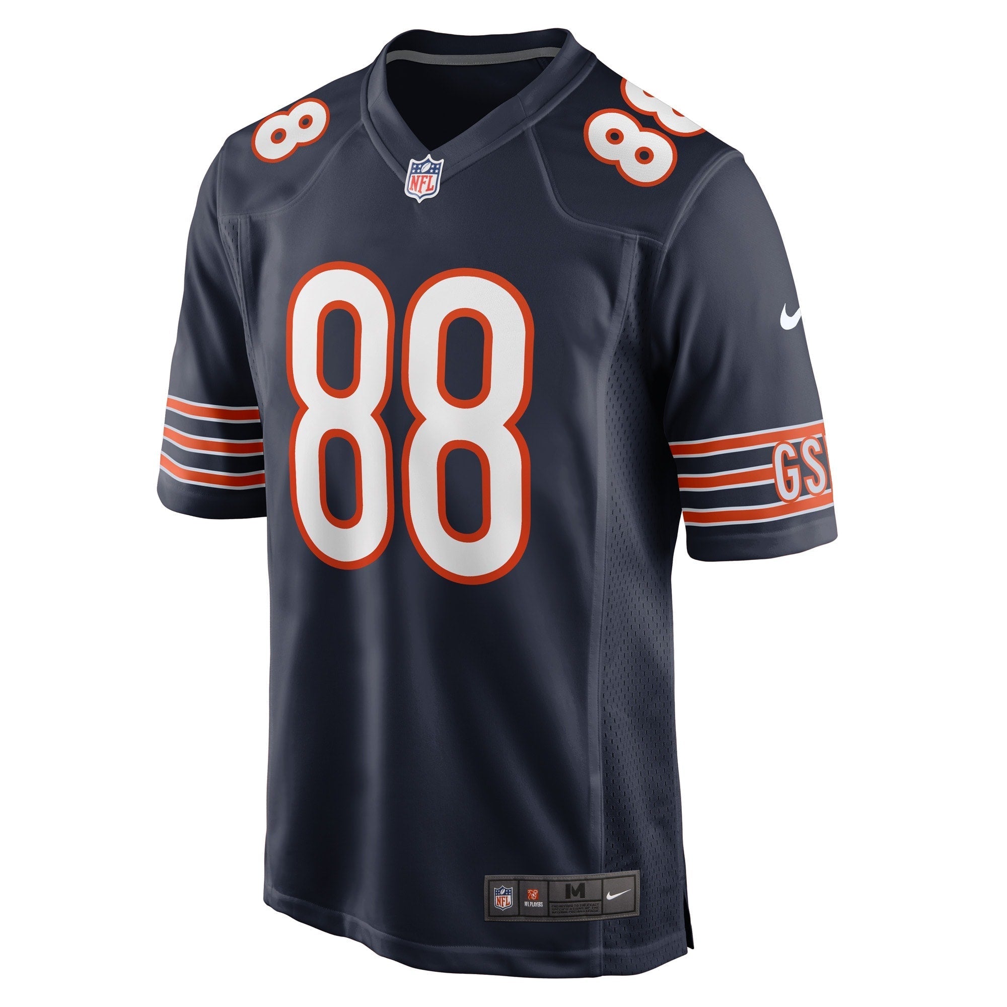 Men's Nike Tajae Sharpe Navy Chicago Bears Game Player Jersey - vstockx