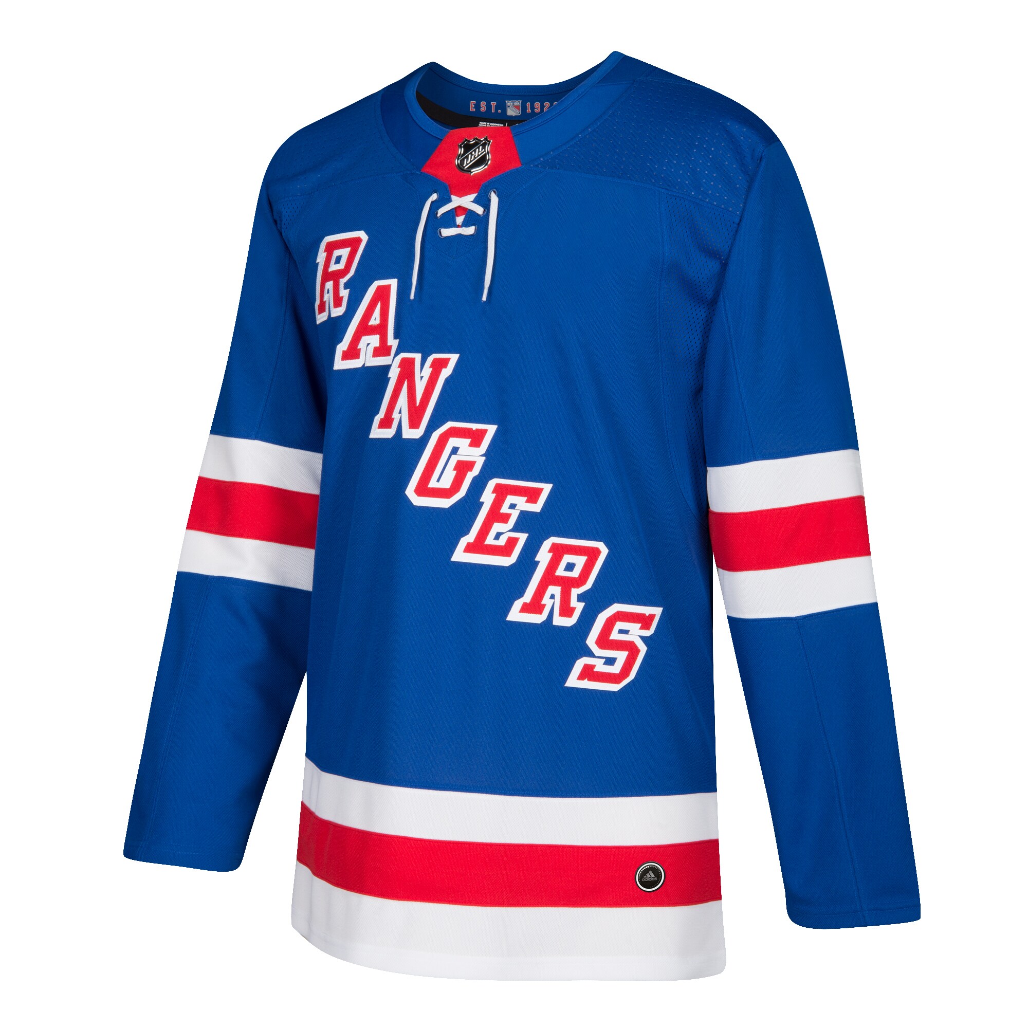 New York Rangers adidas Home Authentic Blank Jersey - Royal - vstockx