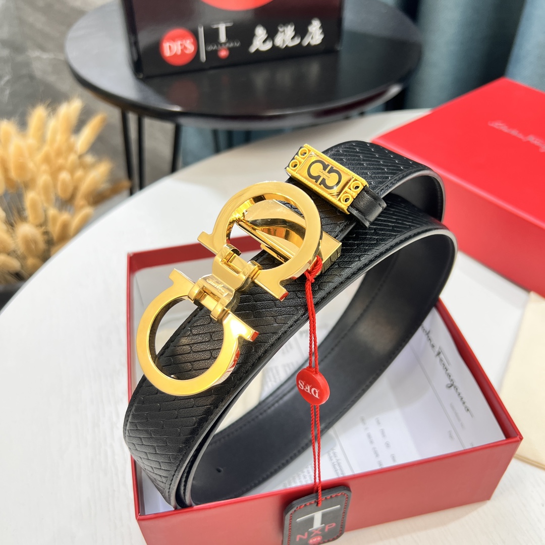 Streetwear Belt Ferragamo 319612 size:3.5cm - vstockx